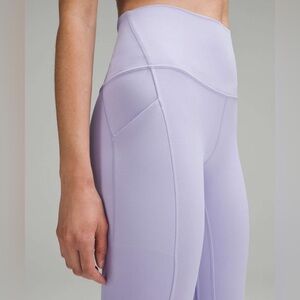 NWOT Lululemon Align High Rise Pant w/ Pockets 25” *Lilac Smoke* Size 8